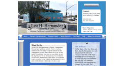 Desktop Screenshot of caworkerscomp.net
